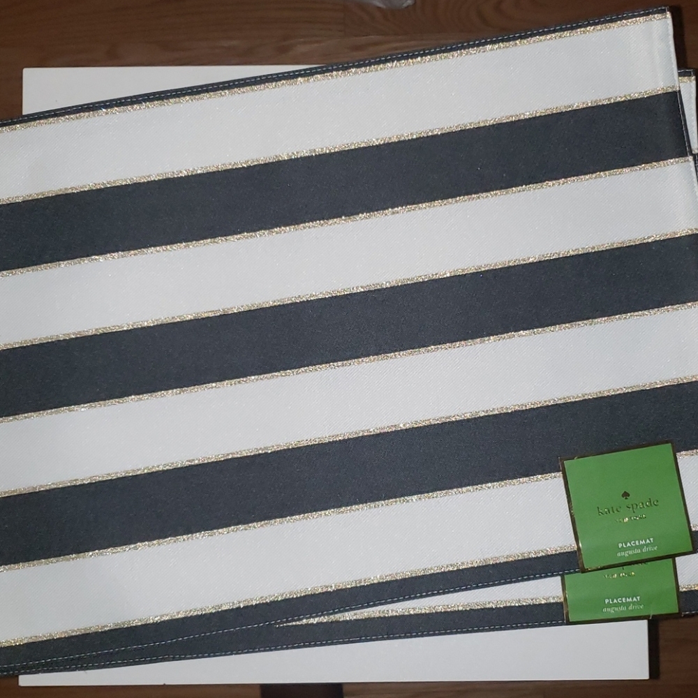 Kate Spade ♠️ 2pc Placemats NWT